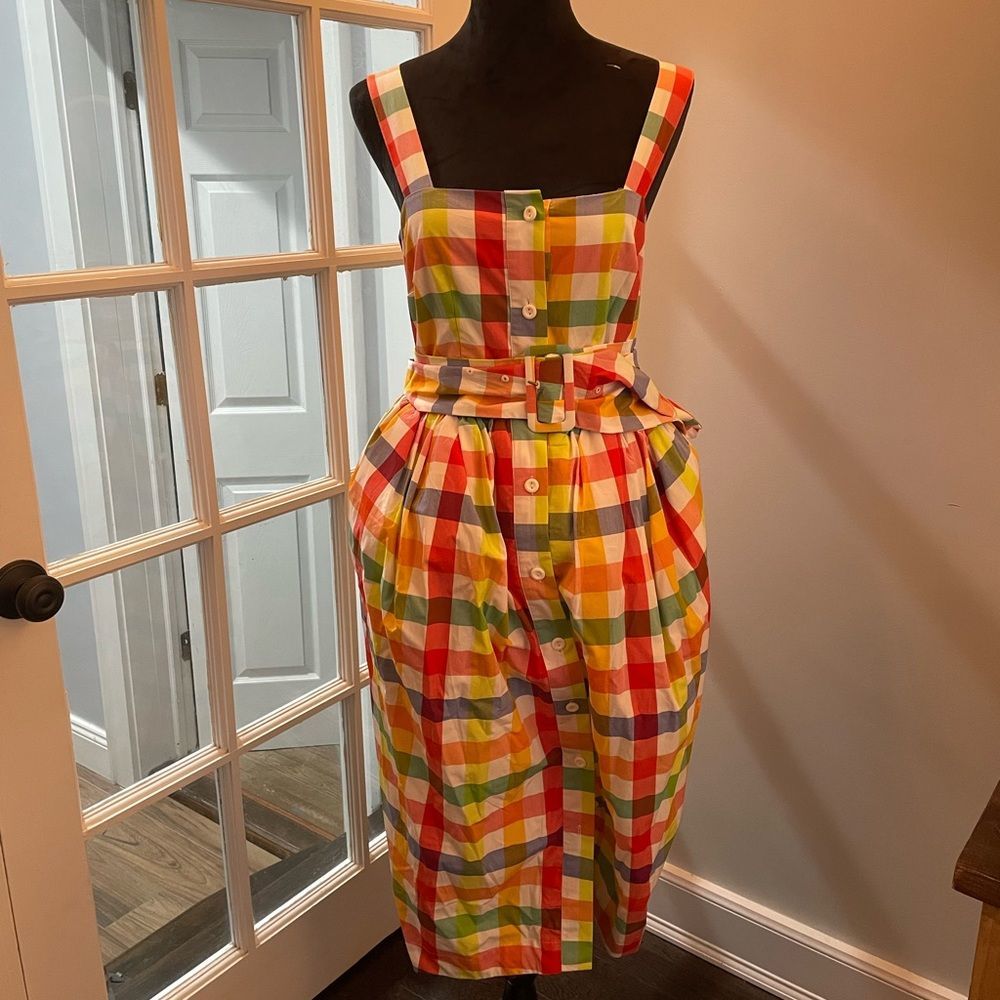 Christopher John Rogers Target Plaid Dress Brand New With Tags